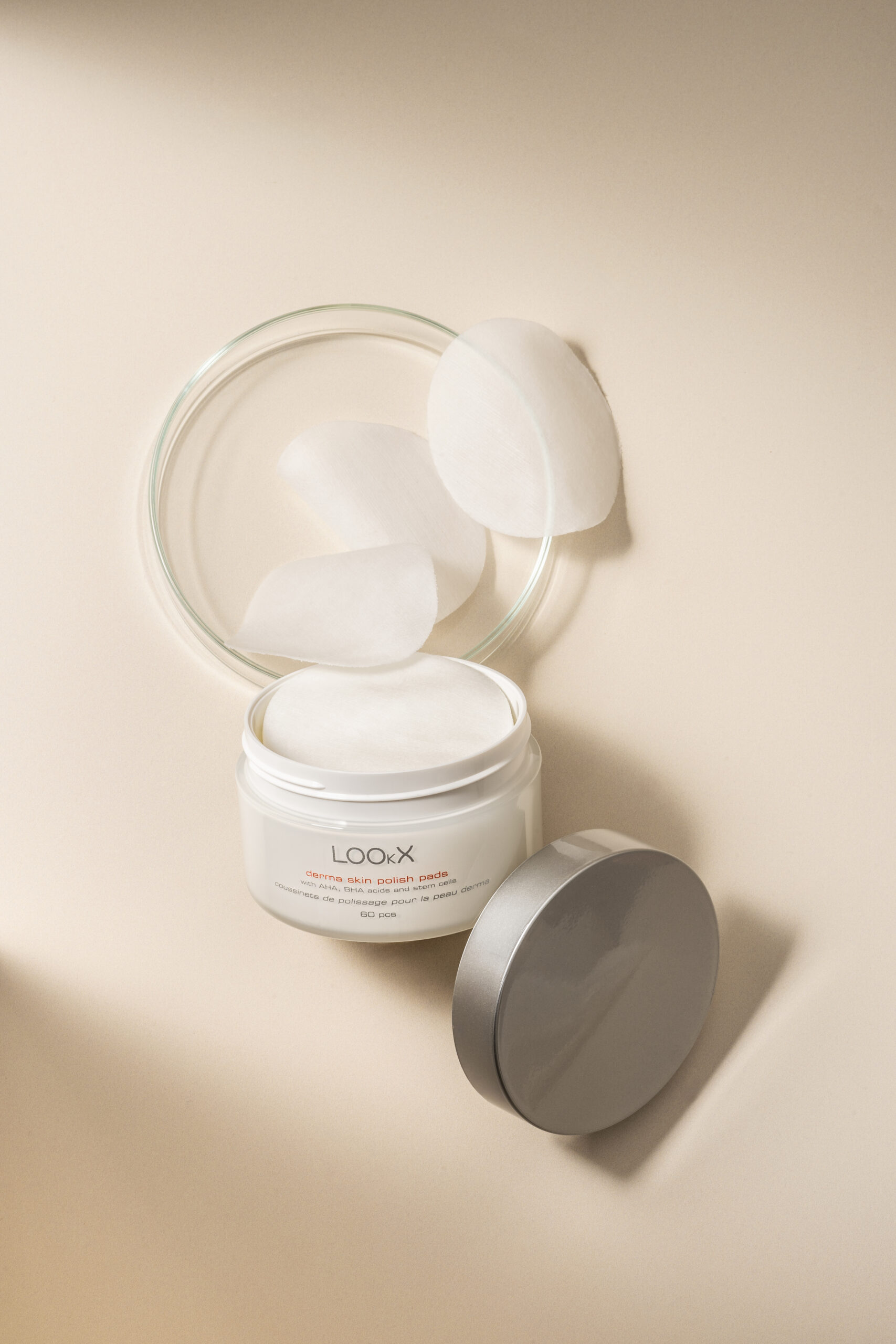 Derma skin polish pads